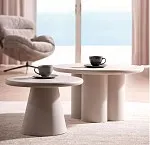 Стол журнальный Signal ROSALIA (светло-серый) 80/45 | изображение 4