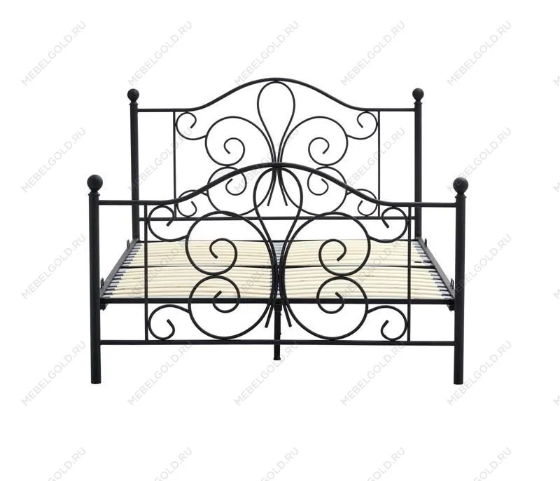 Кровать Halmar PANAMA (черный) 140/200 | изображение 1