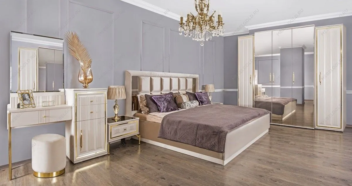 Кровать Замира 160x200 см серый камень | изображение 12