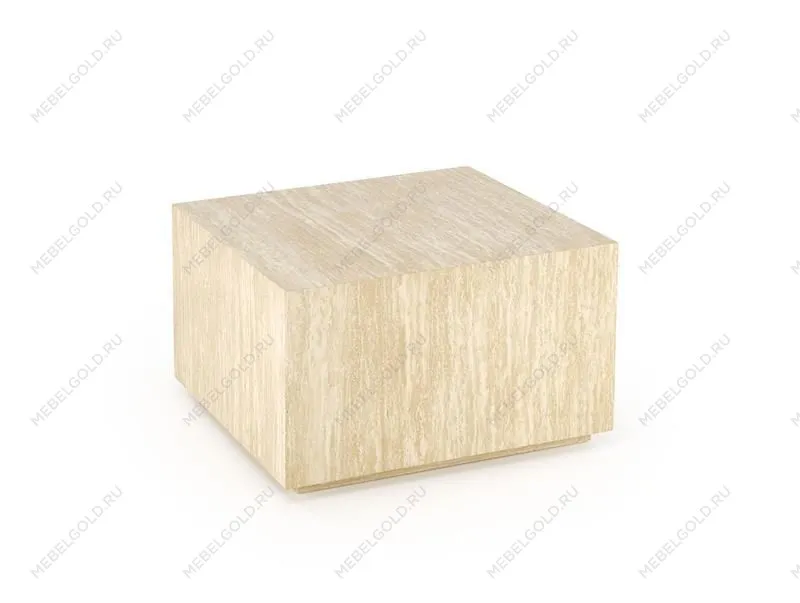 Стол журнальный Halmar TRAVERTINO KW (травертин)