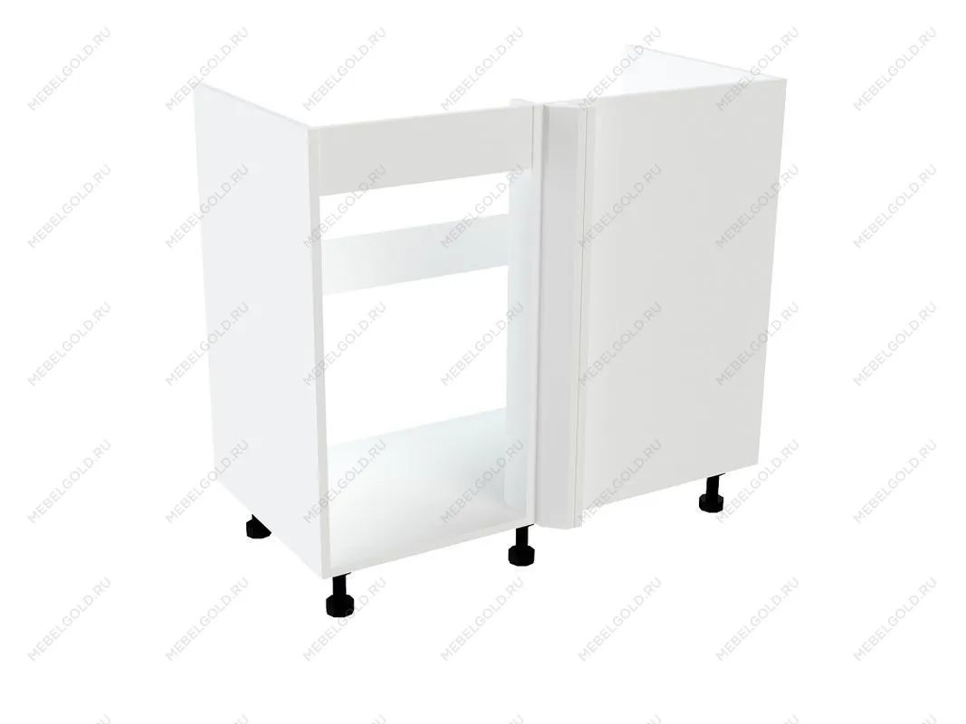 Стол под мойку угловой СМУ-100 л, Бьянка (900*470*820) Белый, 21112 | изображение 1