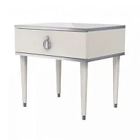 Тумба прикроватная Римини (Слоновая кость/Серебро) РМТП-1