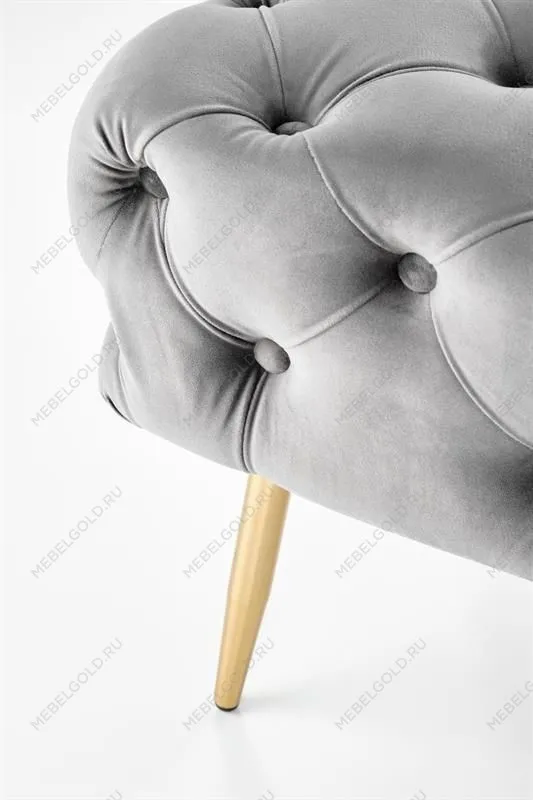 Скамья Halmar ATHENA (серый/золотой) | изображение 3