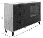 Тумба Грейс KOM2W3S - Выставка Лобня | изображение 4