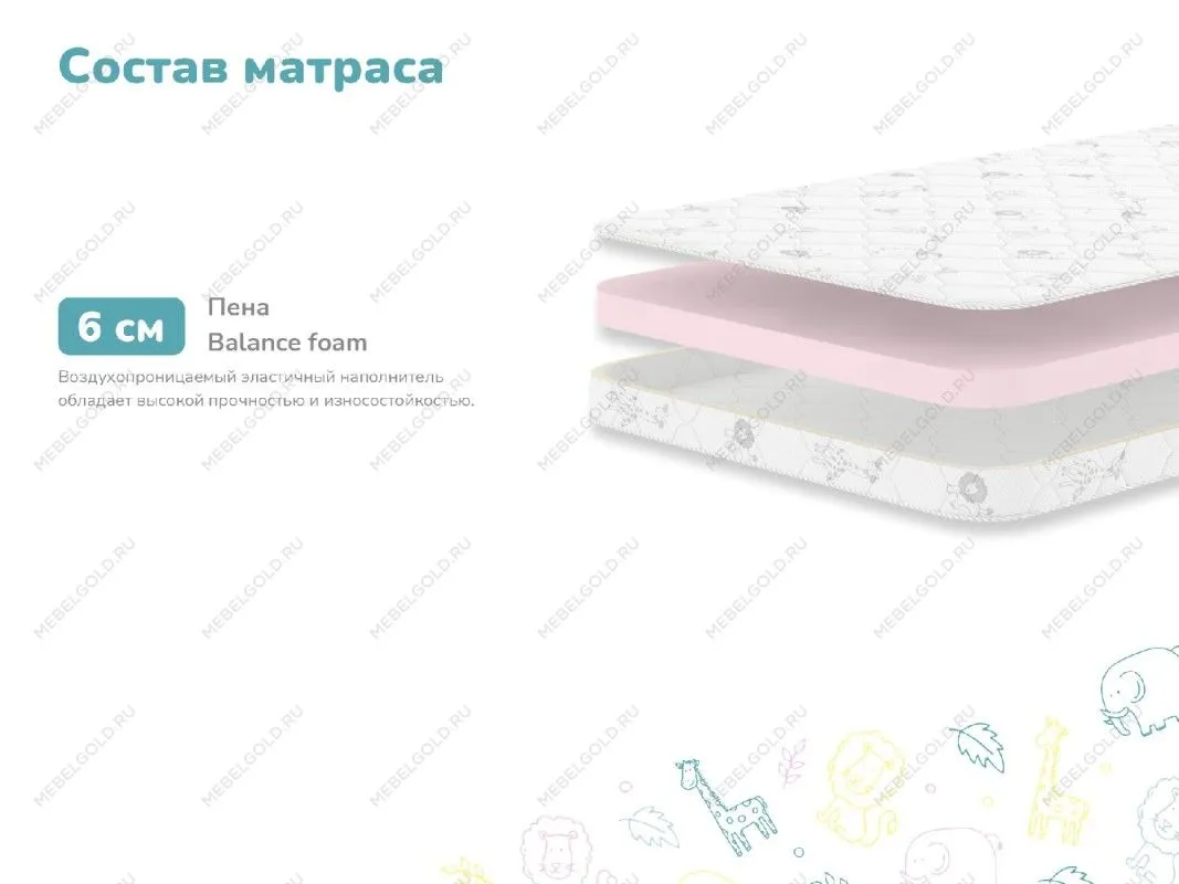 Матрас Дрёмушка Лайт 70х120 | изображение 1