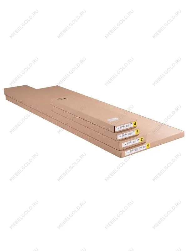 Кровать двуспальная Сириус, 180х200 см, белая RU | изображение 11