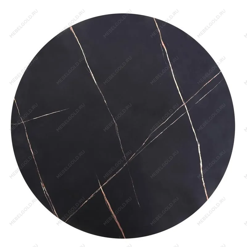 Стол журнальный Halmar ANTICA (черный мрамор/черный) | изображение 1