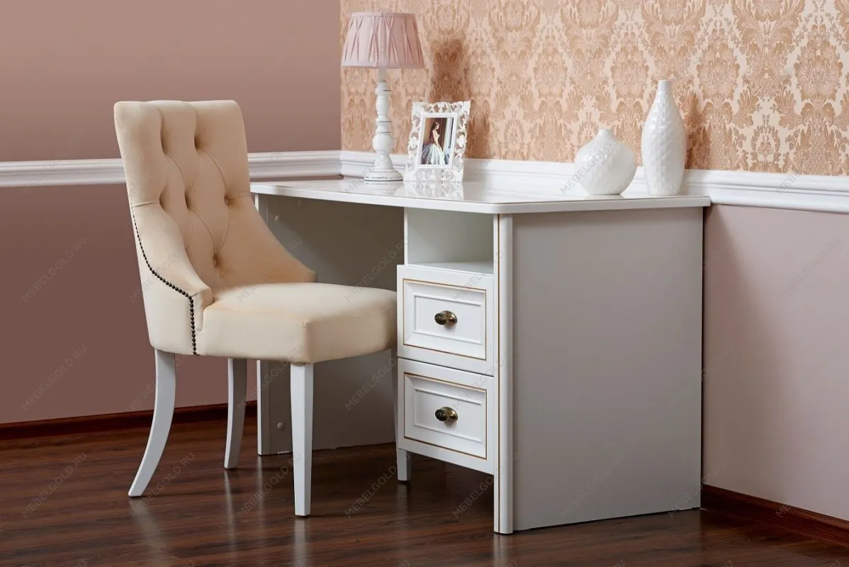 Стол письменный Натали белый глянец | изображение 3