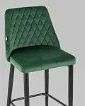Лобня - Стул полубарный Диего велюр зеленый | изображение 7