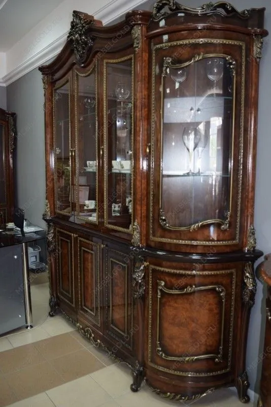 Сервант Джоконда 5-ств корень дуба глянец | изображение 3