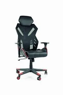 Кресло компьютерное Signal REVOLT (черный/красный)