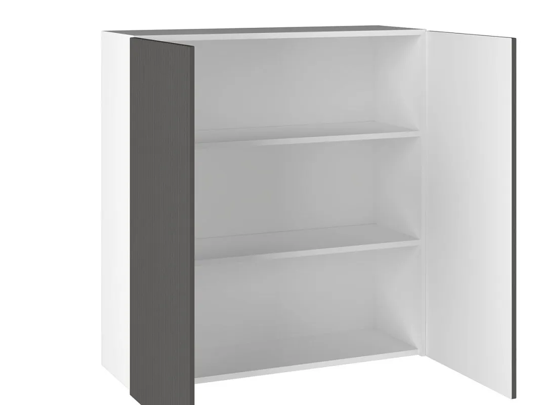 Шкаф 960 ШГ-90, Виста (900*316*960) Экокожа Серый, 26660 | изображение 1
