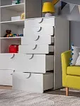 Комод Пикси, 6 ящиков 60x57x120, робкий подснежник | изображение 5