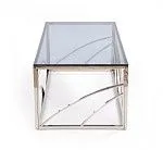 Стол журнальный Halmar UNIVERSE (дымчатый/серебристый) | изображение 1