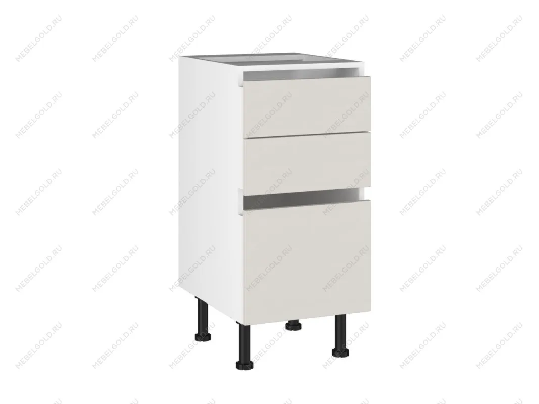 Стол с ящиками СЯ-40 Start Soft Boyard, Виста (400*523*870) Экокожа Белый, 26218