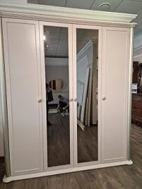 Шкаф Диана 4-дверный бежевый