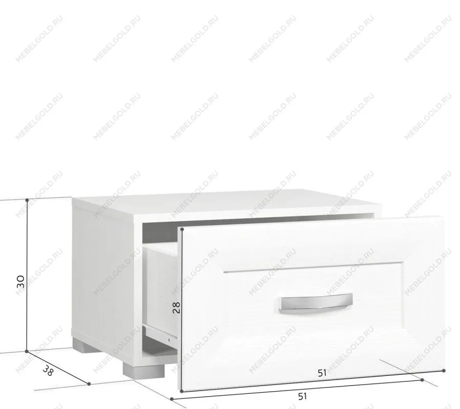 Тумба прикроватная Мальта KOM1S | изображение 4