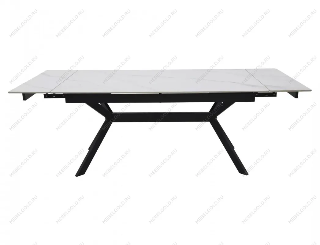 Стол обеденный Signal IMPERIA 180 (белый/черный) | изображение 1