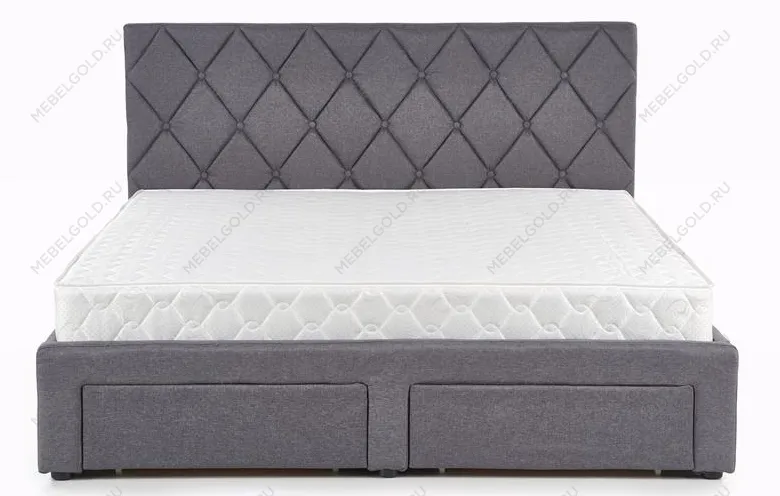 Кровать Halmar BETINA 160 (серый) | изображение 1