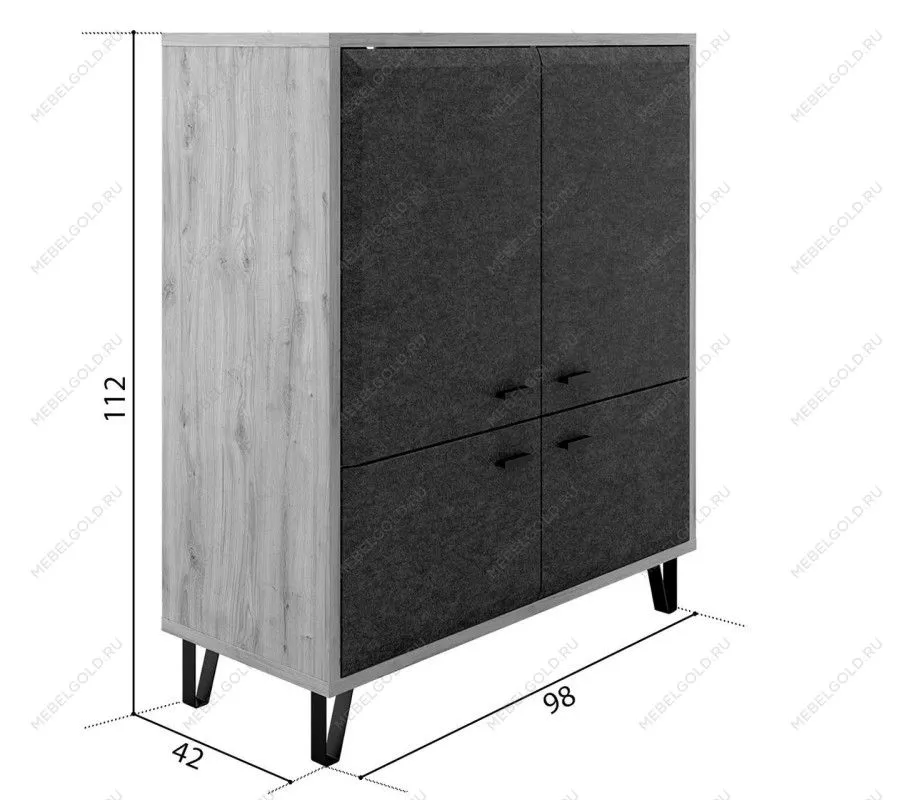 Тумба Грейс KOM4D | изображение 7