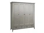 Шкаф четырехстворчатый Manhattan (Серый) | изображение 1