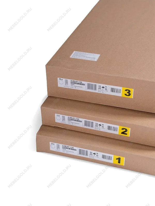 Шкаф с витриной Сага, 90х41х215 см, белый/ясень | изображение 16