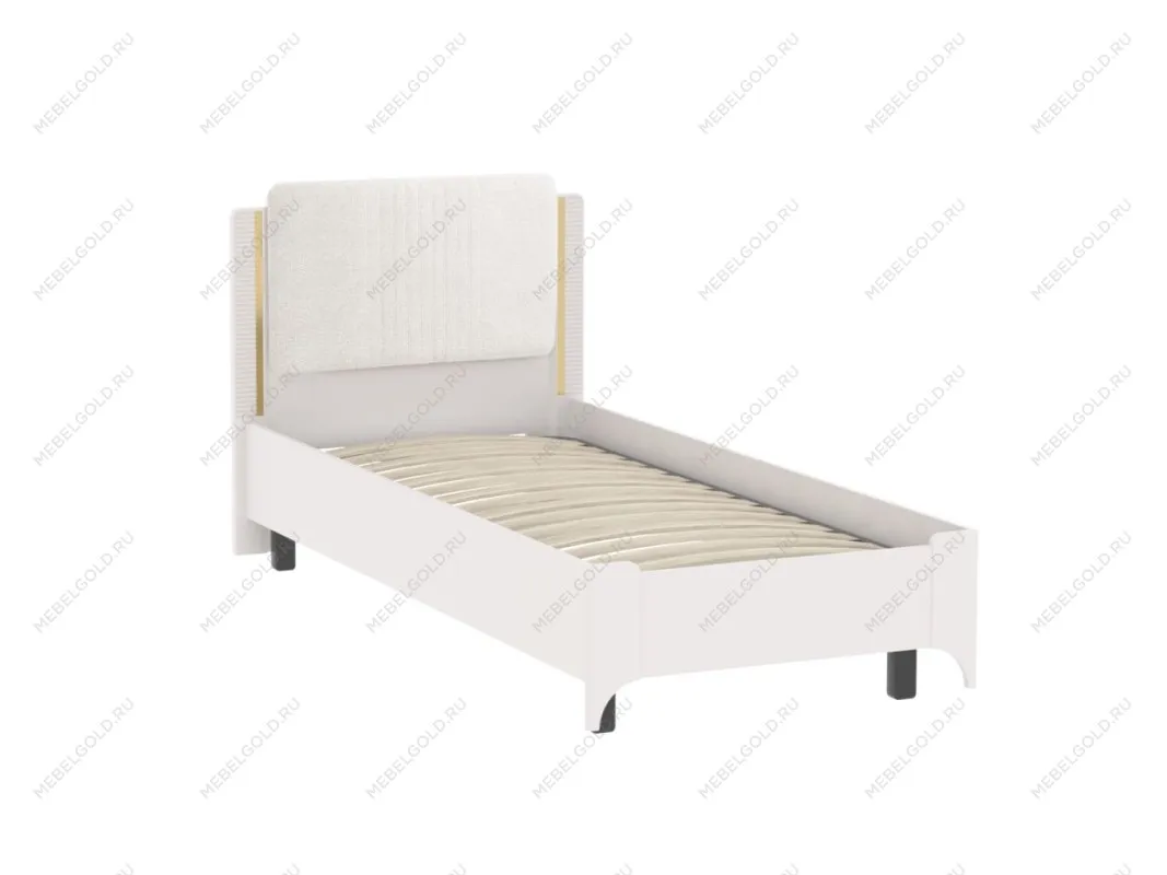 Кровать (каркас), Сиде (992*2082*964) Белый, 12934 | изображение 1