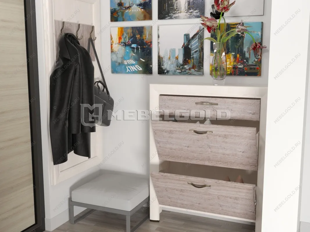 Обувница Оливия 2D1S | изображение 4