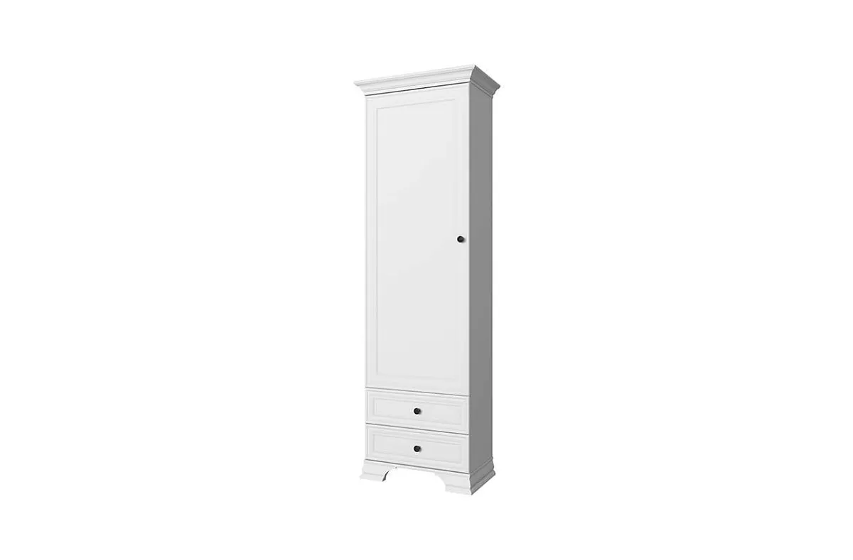 Шкаф 1-створчатый Тиффани 1D2S белый