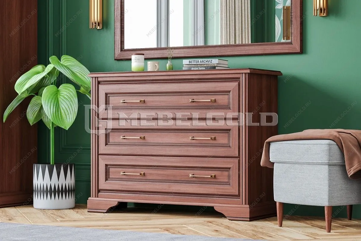 Комод Стилиус KOM3S (Орех донской) - Выставка Лобня | изображение 2