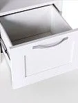 Тумба прикроватная Сириус, 1 ящик, 41х39х53 см, белая | изображение 6