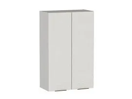 Шкаф 960 2-х дверный ШГ-60, Берта (600*321*960) Экокожа Белый, 25335