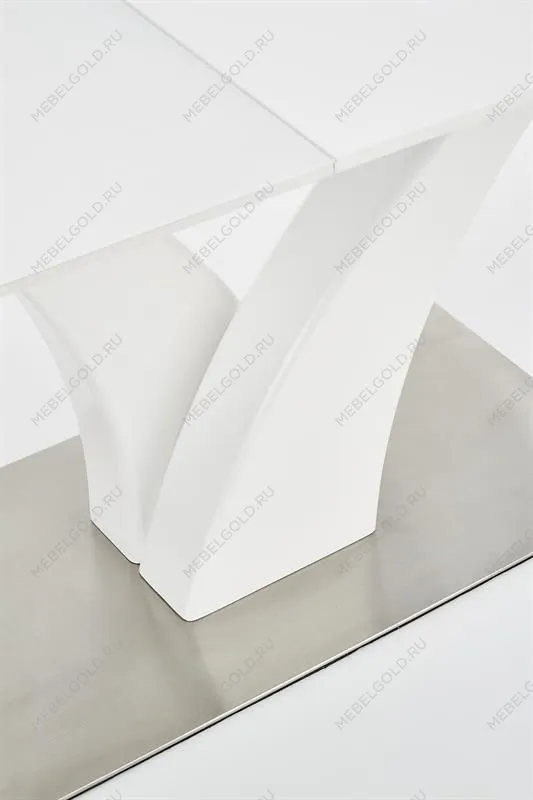 Стол обеденный Halmar PALERMO, раскладной (белый матовый) | изображение 5