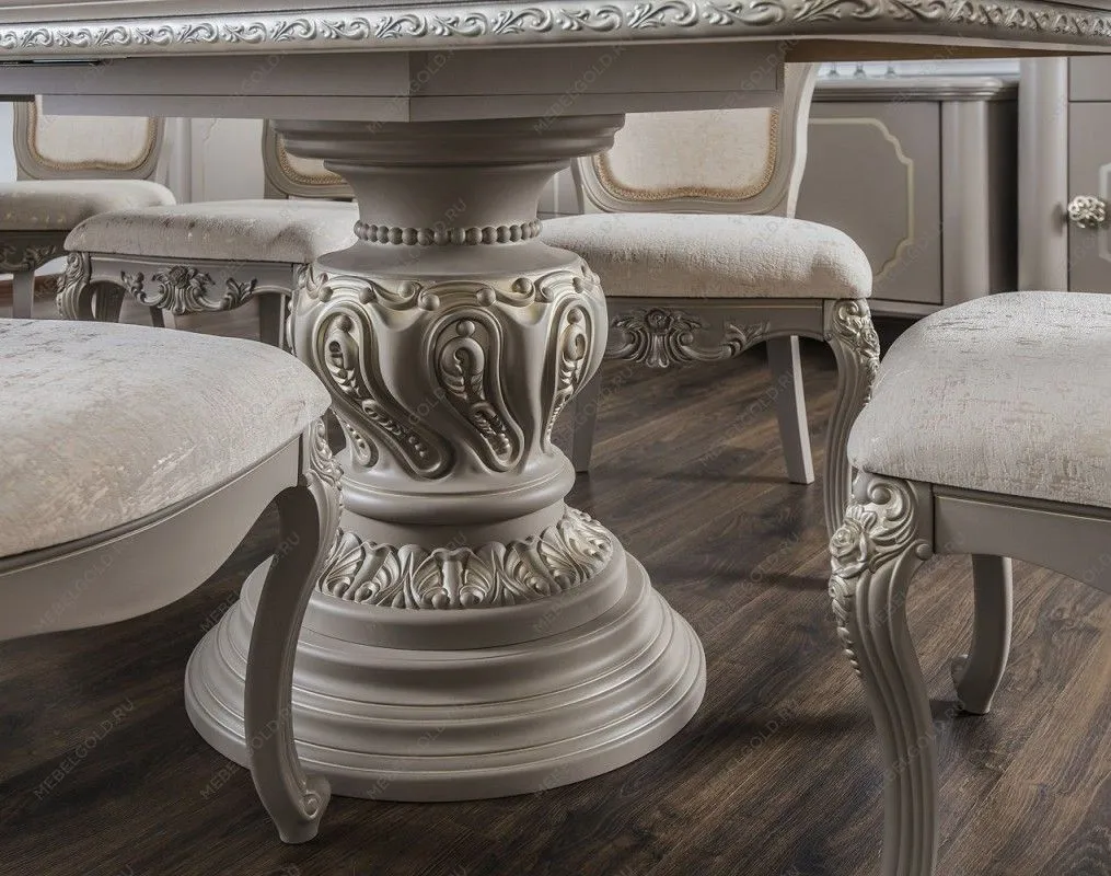 Стол Лали прямоугольный серый камень | изображение 5