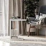 Стол приставной Энкель, 2 полки, 47x60x30 см, белый | изображение 3