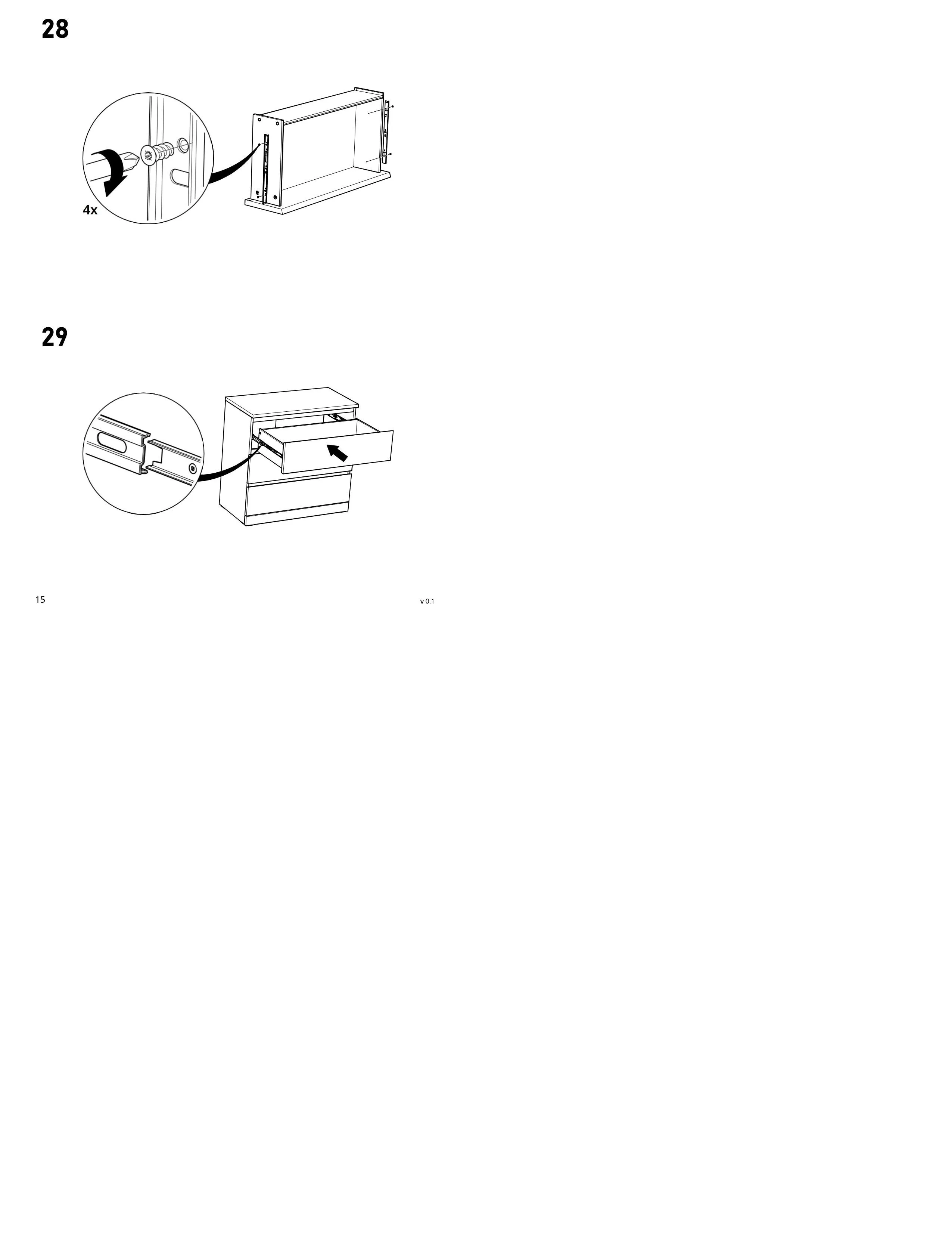 Комод Варма, 3 ящика, 80х78х40 см, шпон натурального дерева, ясень черный | изображение 24
