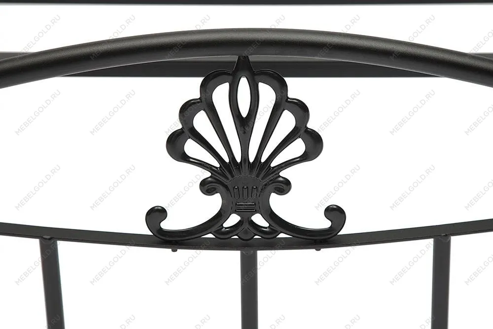 Кровать РУМБА Черный, Коричневый 160х200 | изображение 4