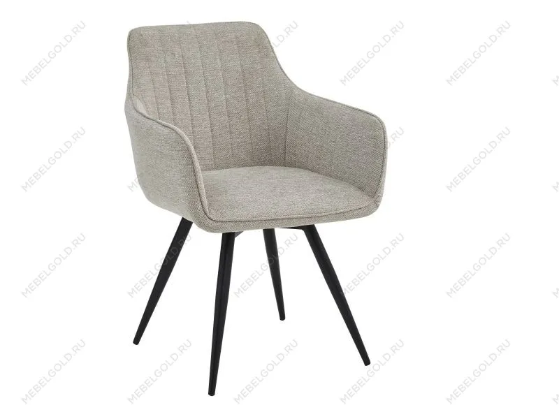 Стул кухонный Signal BALLO Brego 31 поворотный (светло-бежевый/черный)