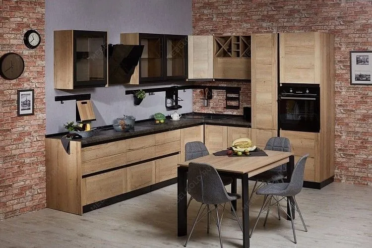 Кухня Сити (возможный вариант комплектации 4)