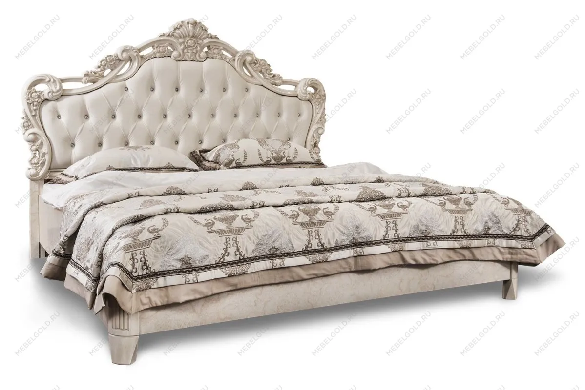 Ящик с подъемным механизмом Патрисия 160x200 см крем | изображение 1