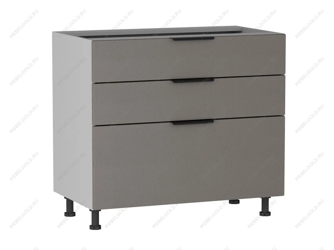 Стол с ящиками СЯ-90 (176/356), Ватель (900*523*820) Экокожа Мокко, 23721