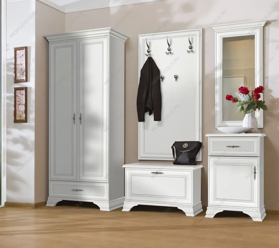 Тумба Кентаки KOM1D1S/P белый | изображение 3