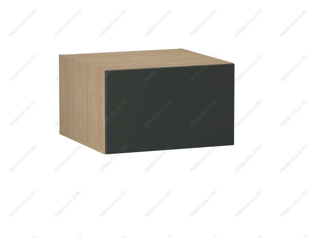 Шкаф АГ-65, Женева (650*586*360) Дуб Палермо/Зеленый матовый, 21983