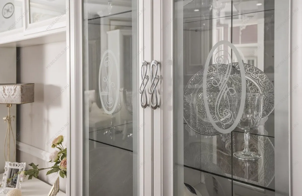 м. Марьина Роща - Витрина Мишель 2-ств белый матовый | изображение 3