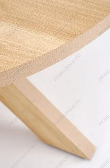 Стол обеденный Halmar MORUS 105 (натуральный/натуральный) | изображение 6