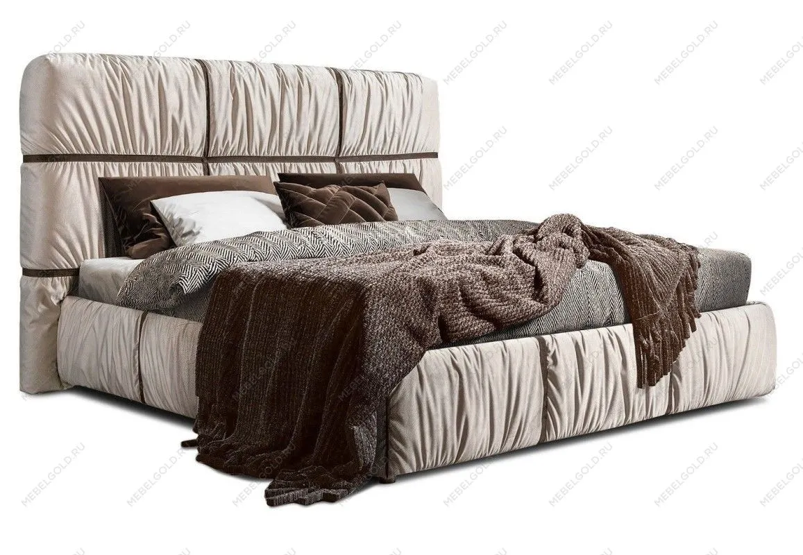 Кровать двуспальная Perrino 1.6 м Sweet Dreams ПРКР-1[3]