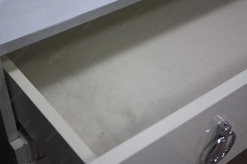 Лобня - Стол туалетный Римини СОЛО (белый серебро) РМСТ-1 (s) | изображение 7