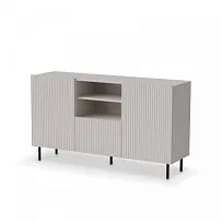 Комод Halmar PAXOS KM-1 (кашемир/черный)