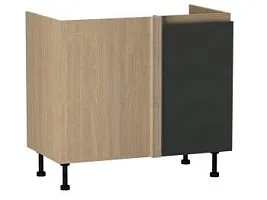 Дуб Палермо/Зеленый матовый