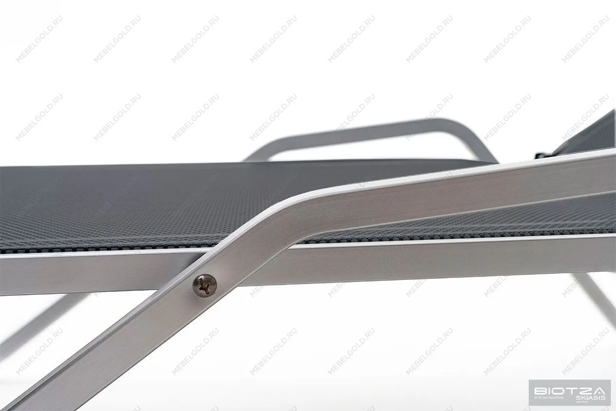 Шезлонг Hera алюминиевый, антрацит | изображение 11